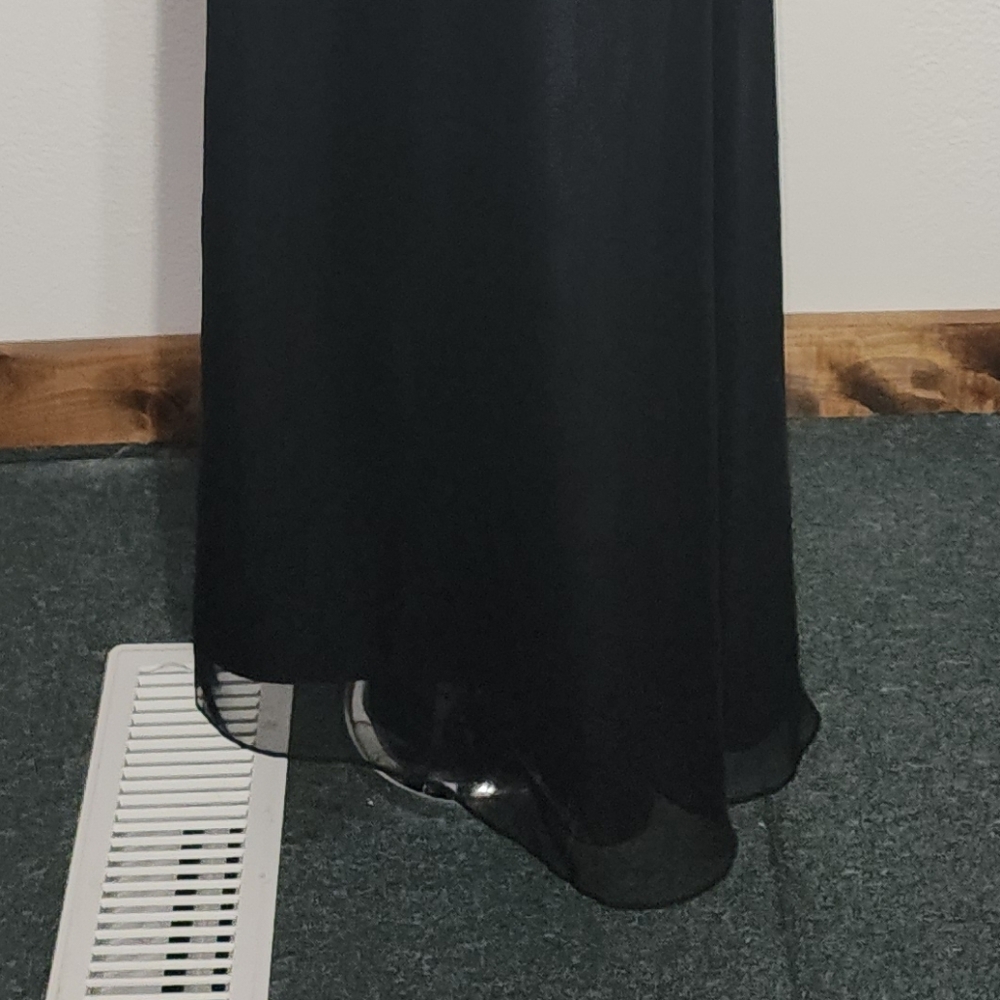 Forever Yours Gown Strapless Prom Maxi Black Size 10 - Picture 10 of 13